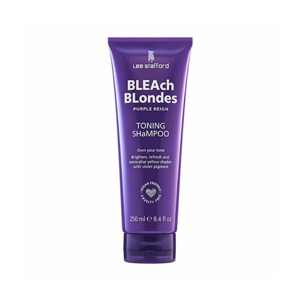 Lee Stafford Bleach Blondes Purple Reign Toning Shampoo 